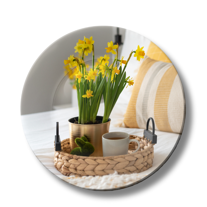 Mindful Morning Home Decor Wall Plate