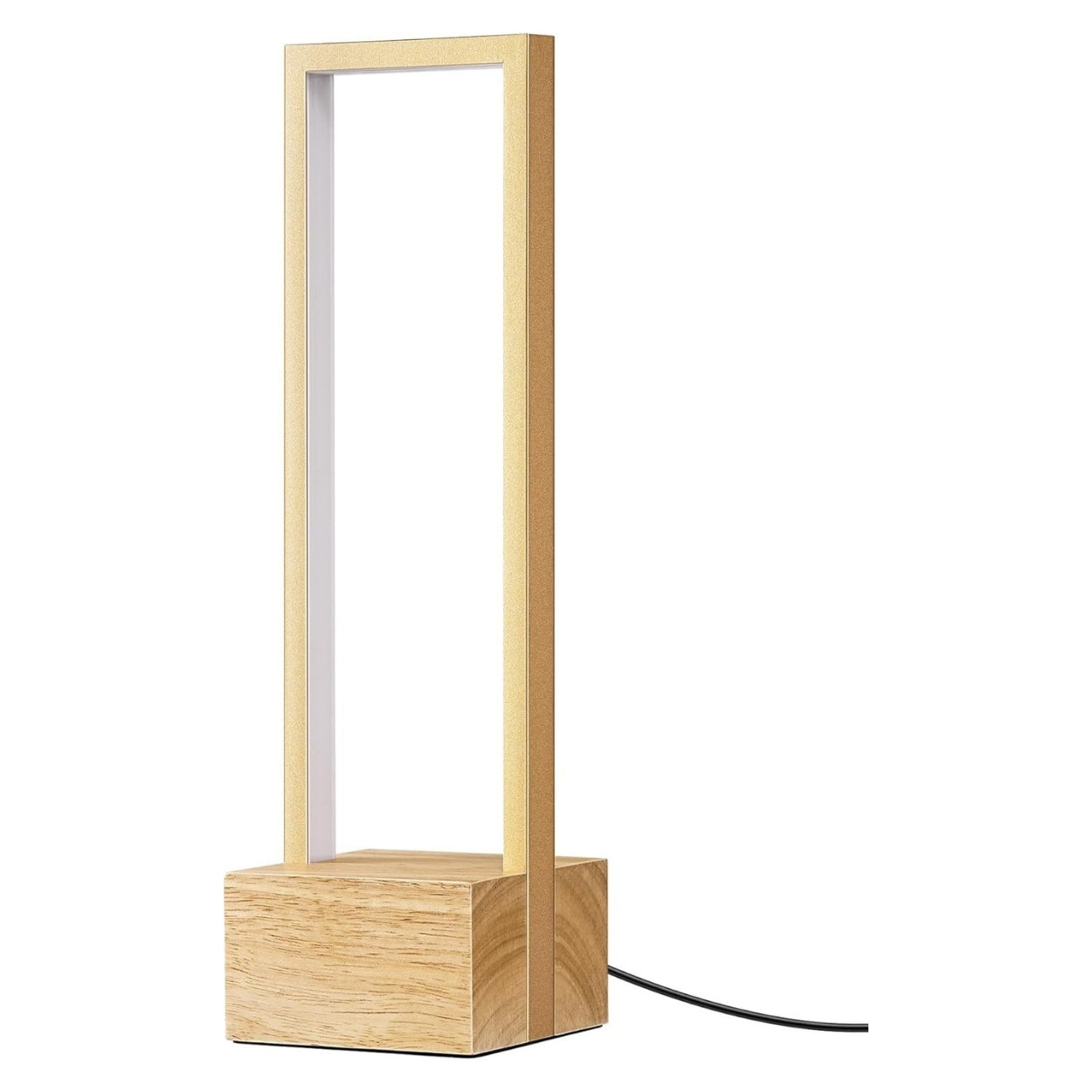 Aurea Frame Solid Wood Table Lamp