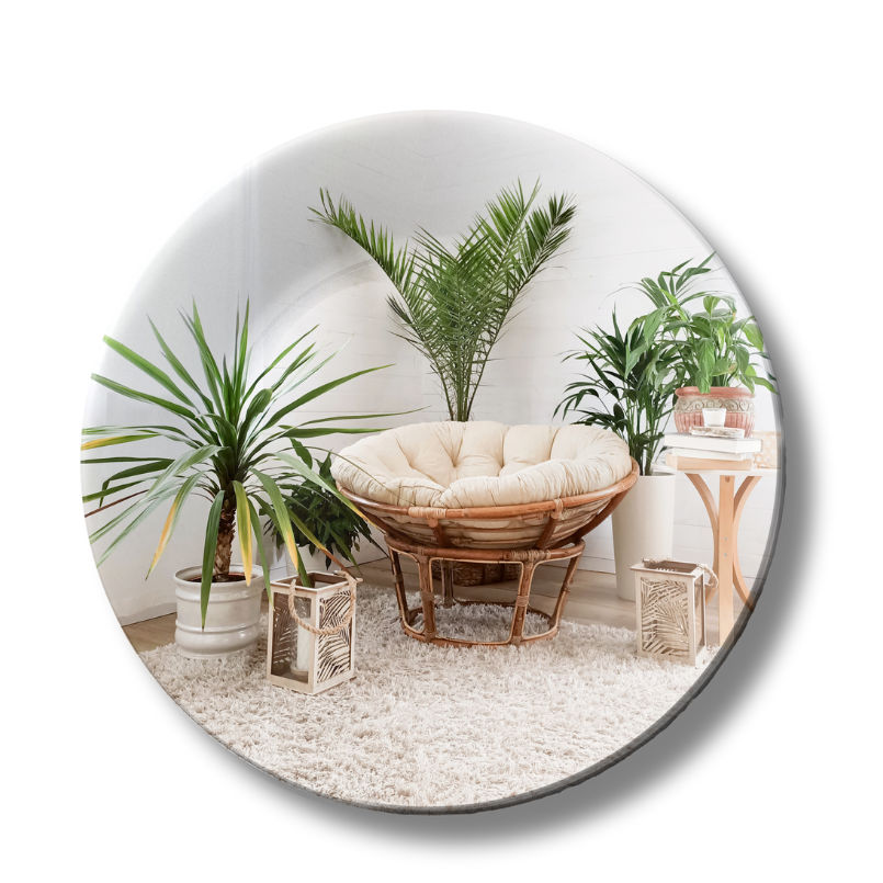 Plants and Peace Boho Decorative Wall Plate