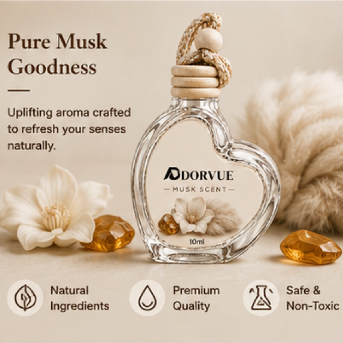 Musk Automatic Air Car Freshener 10ml