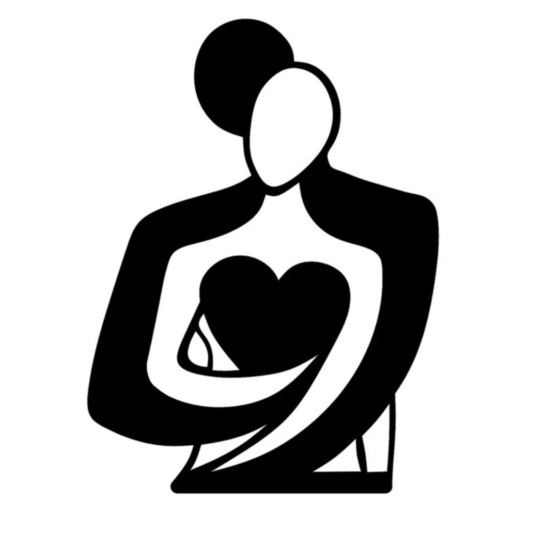 Pure Bond Couple Abstract 3D Acrylic Wall Art