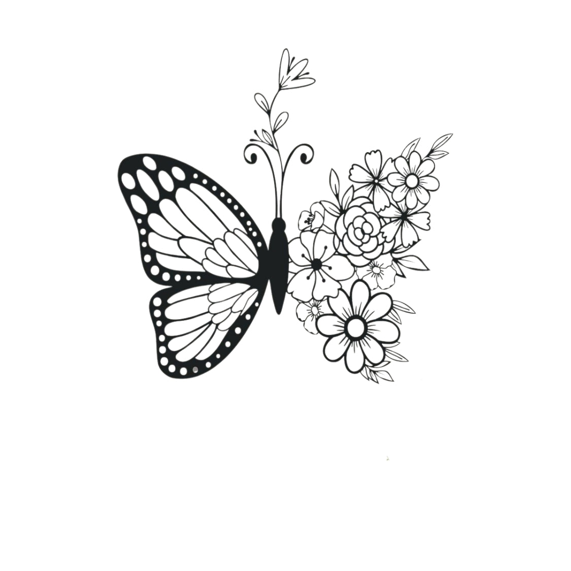 Petal Wings Butterfly 3D Acrylic Wall Art