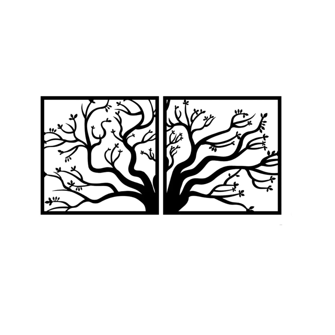 Still Branches Framed Nature 3D Acrylic Wall Art