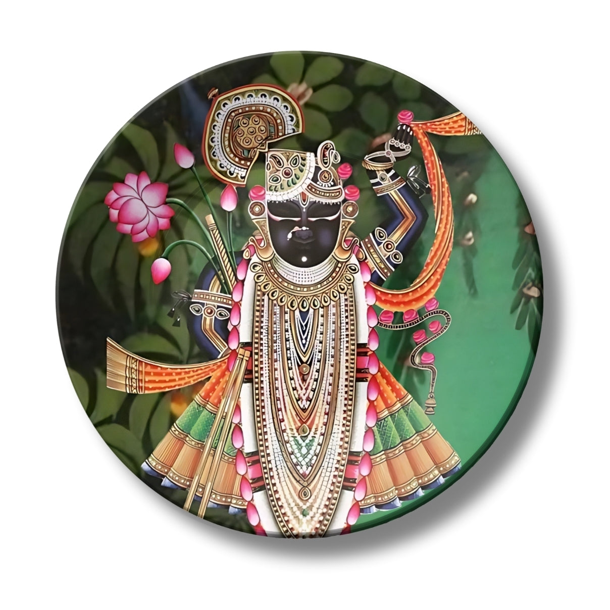 Shrinath Ji Decorative Wall Plate Home Décor