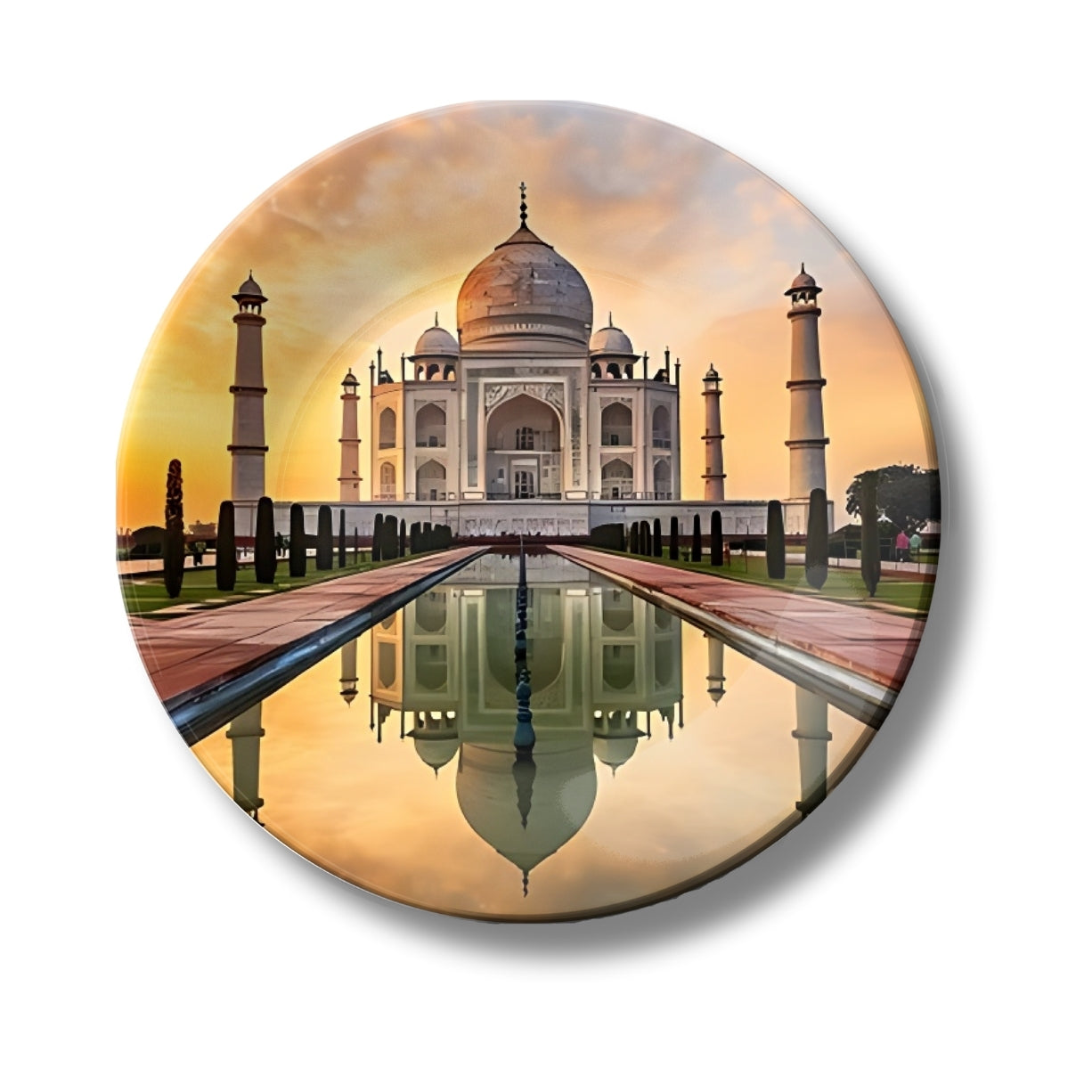 Taj Mahal Wall Art Decorative Wall Plate