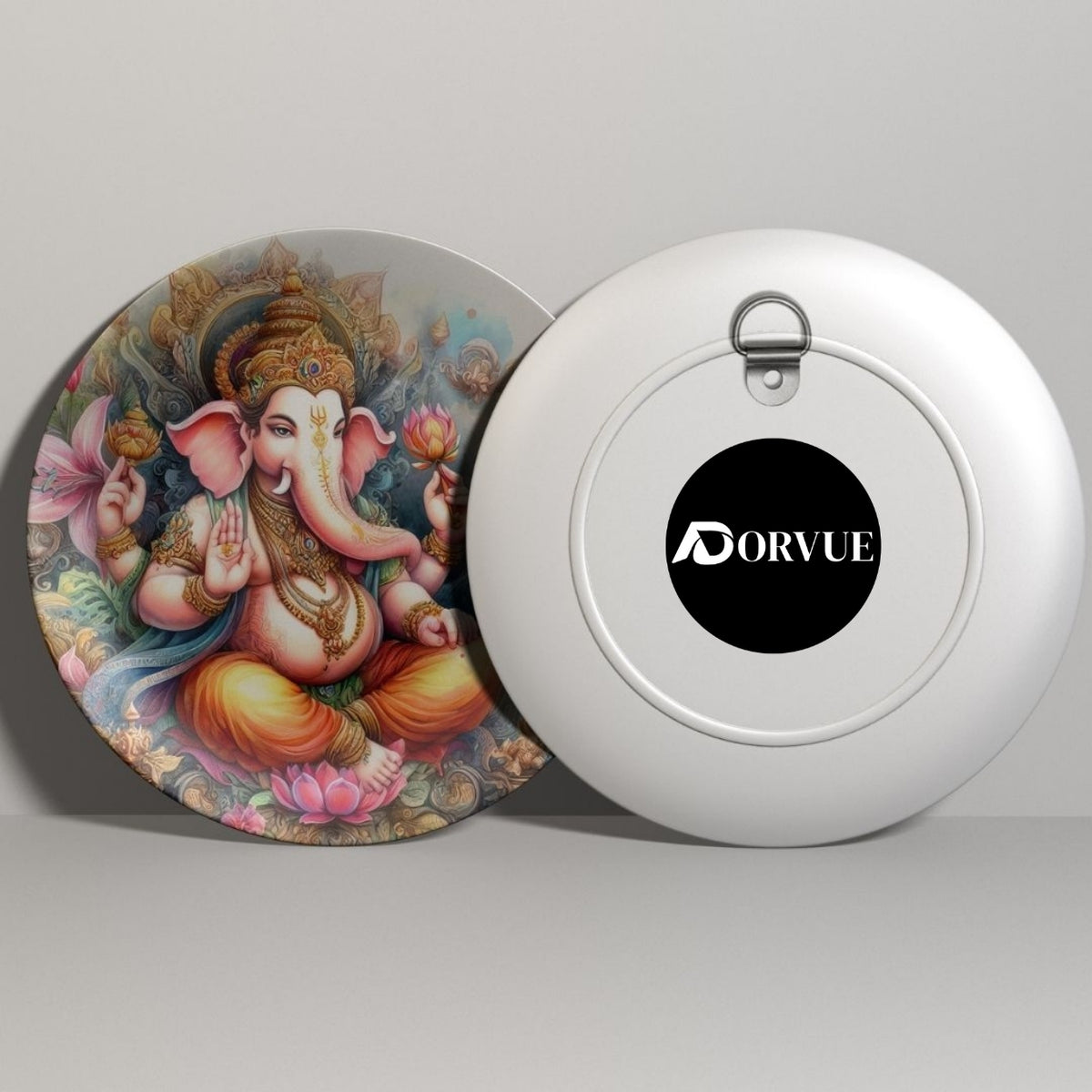Shri Ganesha Ceramic Decorative Wall Plate