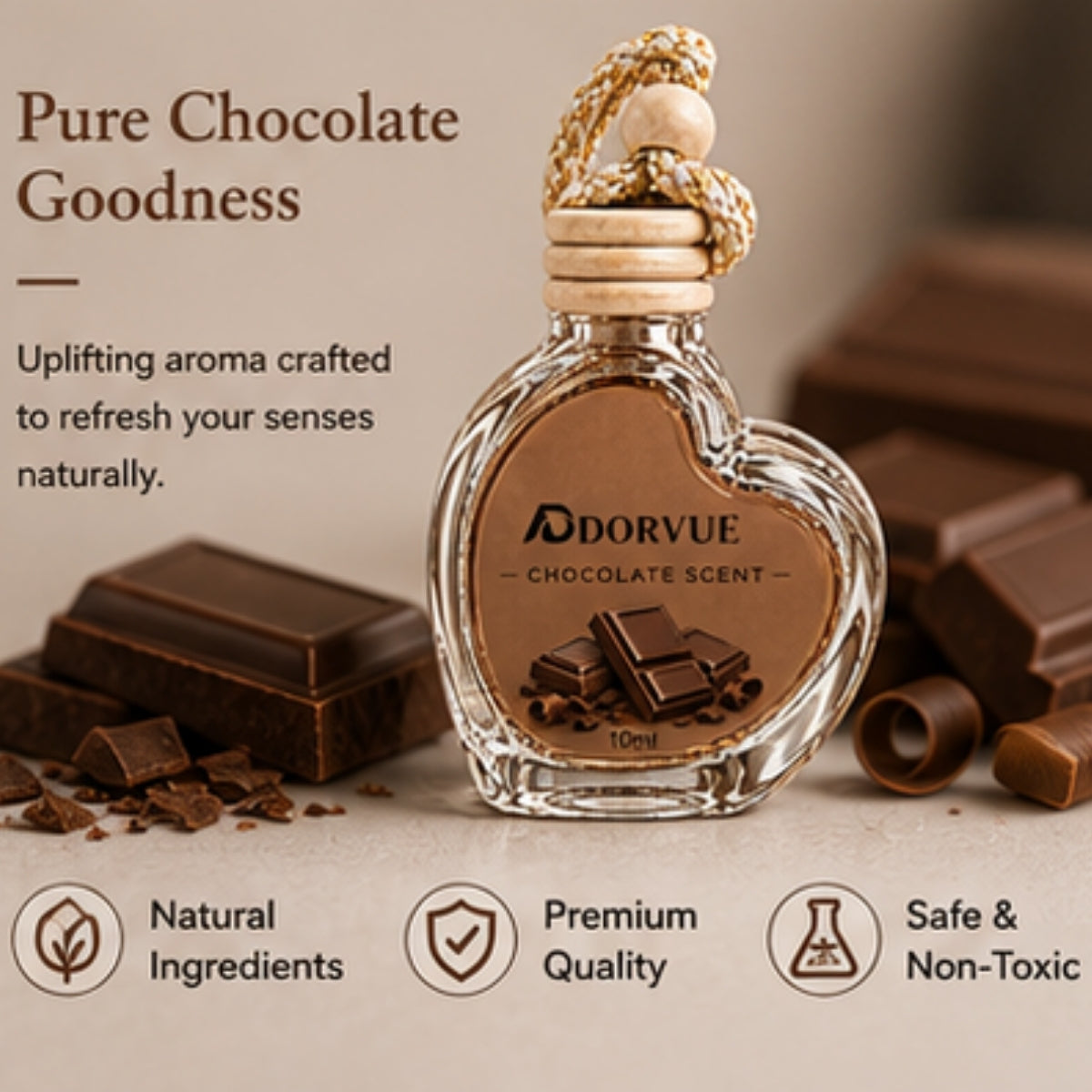 Chocolate Automatic Air Car Freshener 10ml