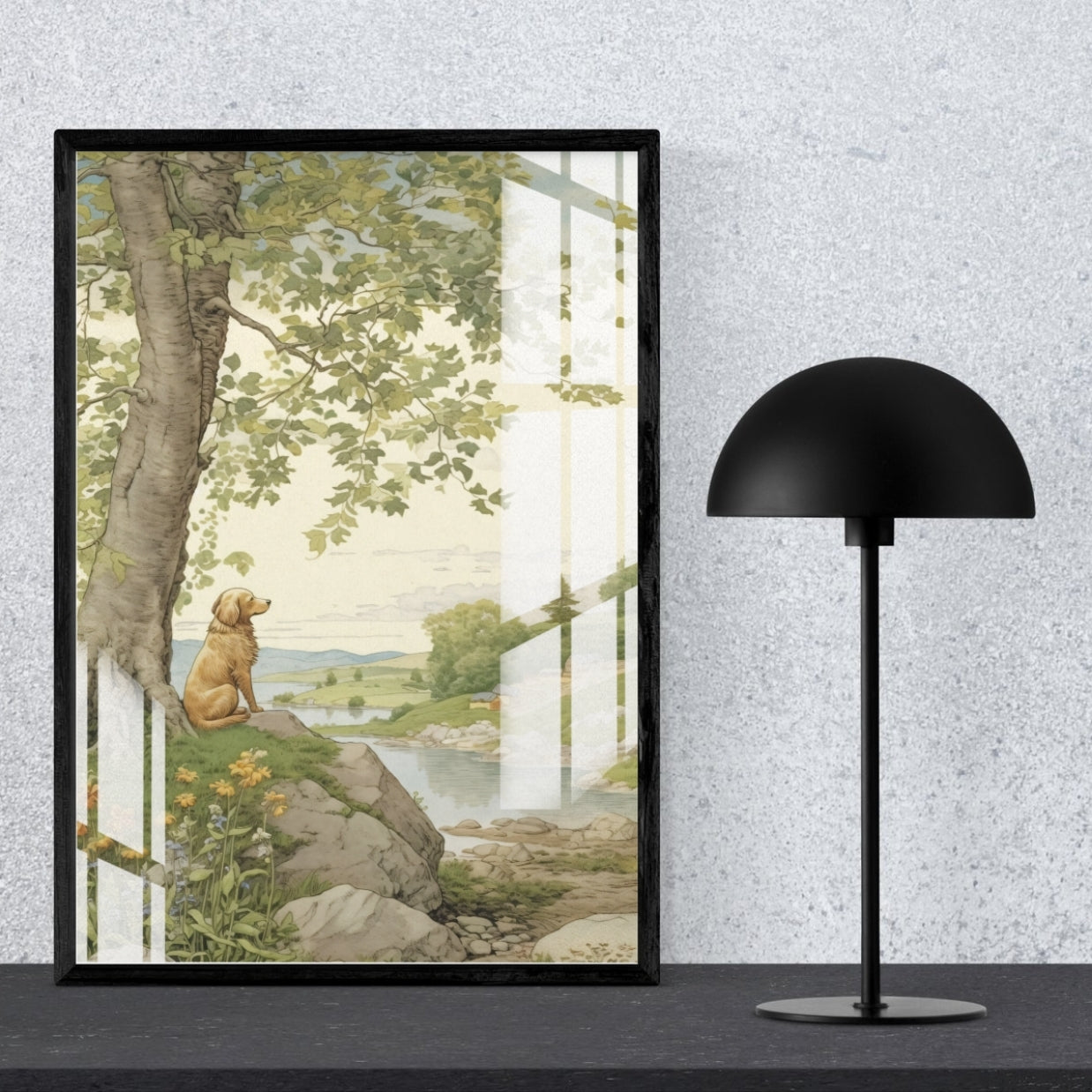 The Little Observer Metal Print With or Without Frame Wall Art