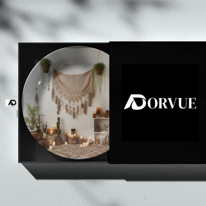 Boho Girl Dream Decorative Wall Plate