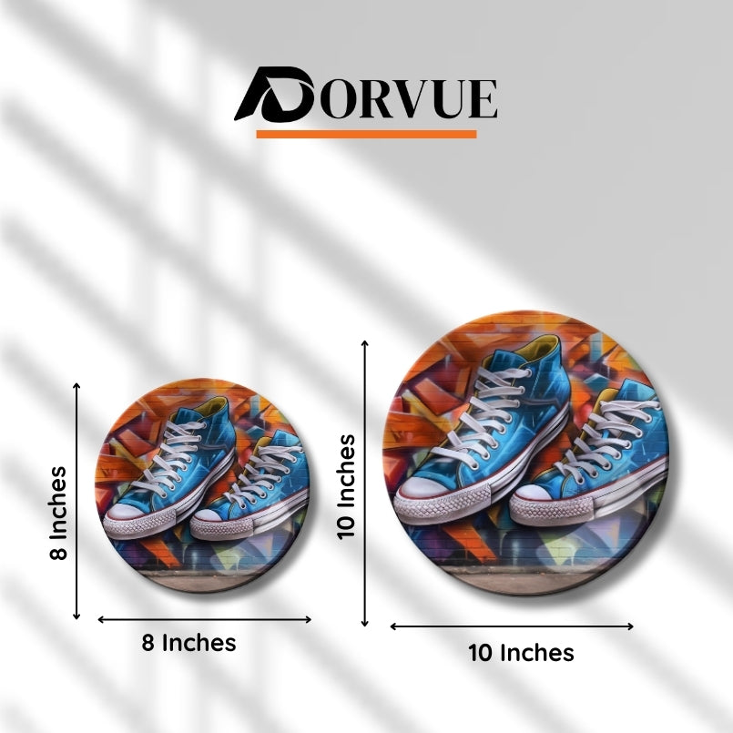 Street Vibes Decorative Ceramic Wall Plate