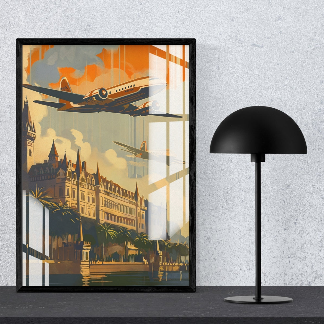 Golden Age Takeoff Metal Print With or Without Frame Wall Art