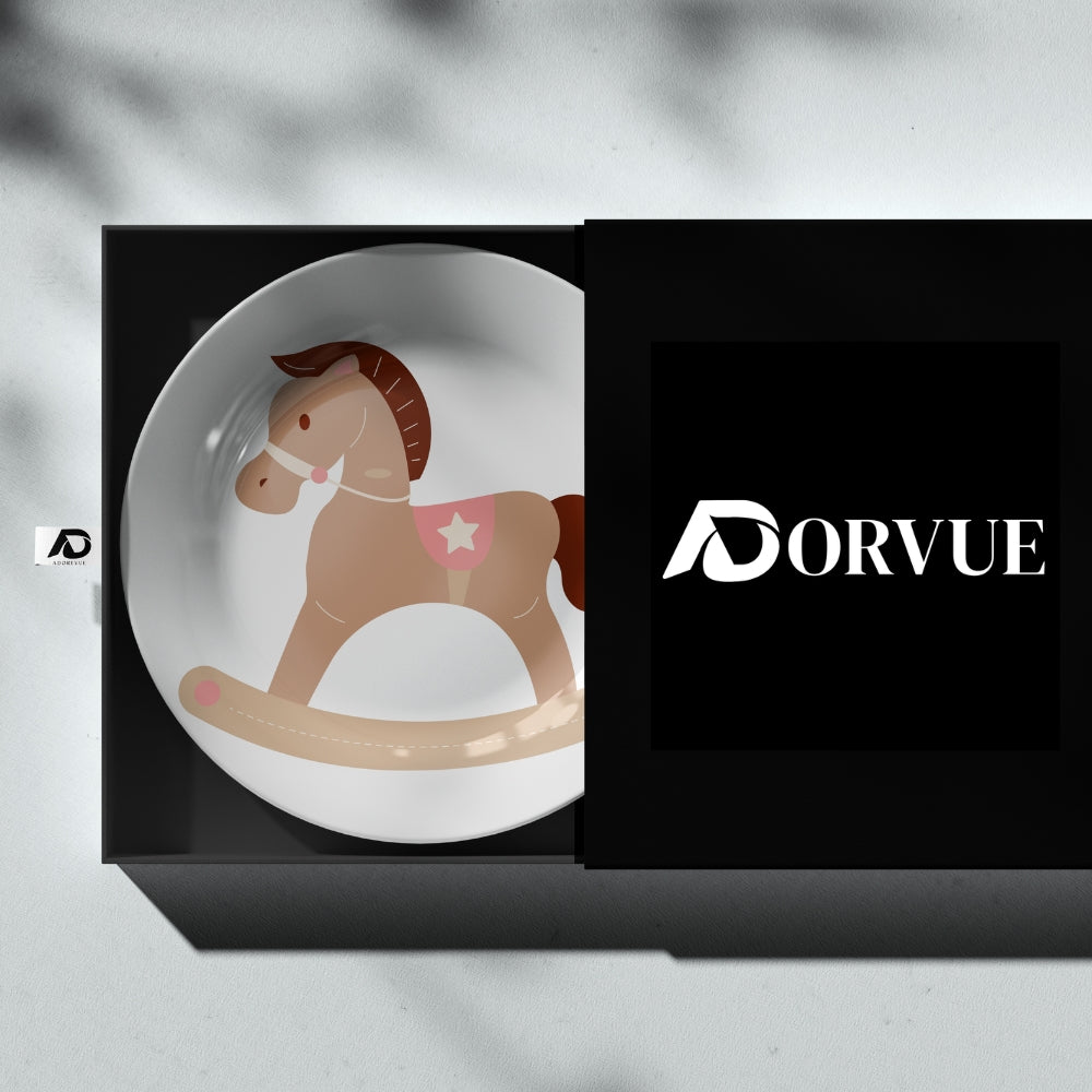 Unicorn Nursery and Kids Room Decorative Wall Plate