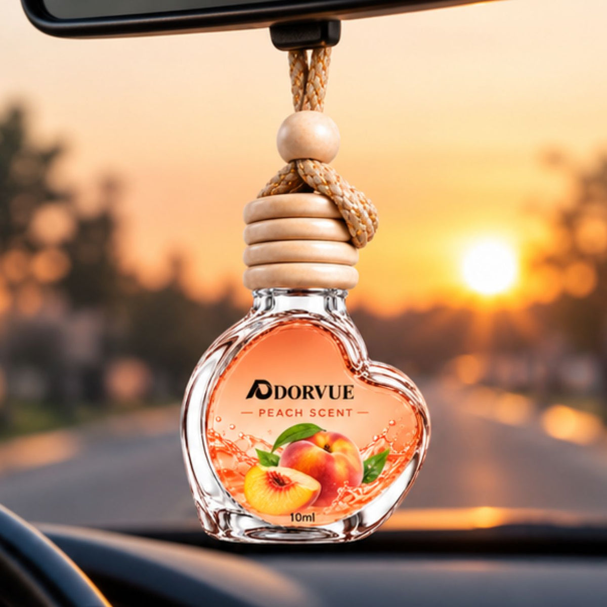 Peach Automatic Air Car Freshener 10ml