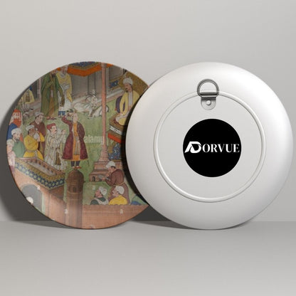 Babur and Humayun Victory Moment Decorative Wall Plate