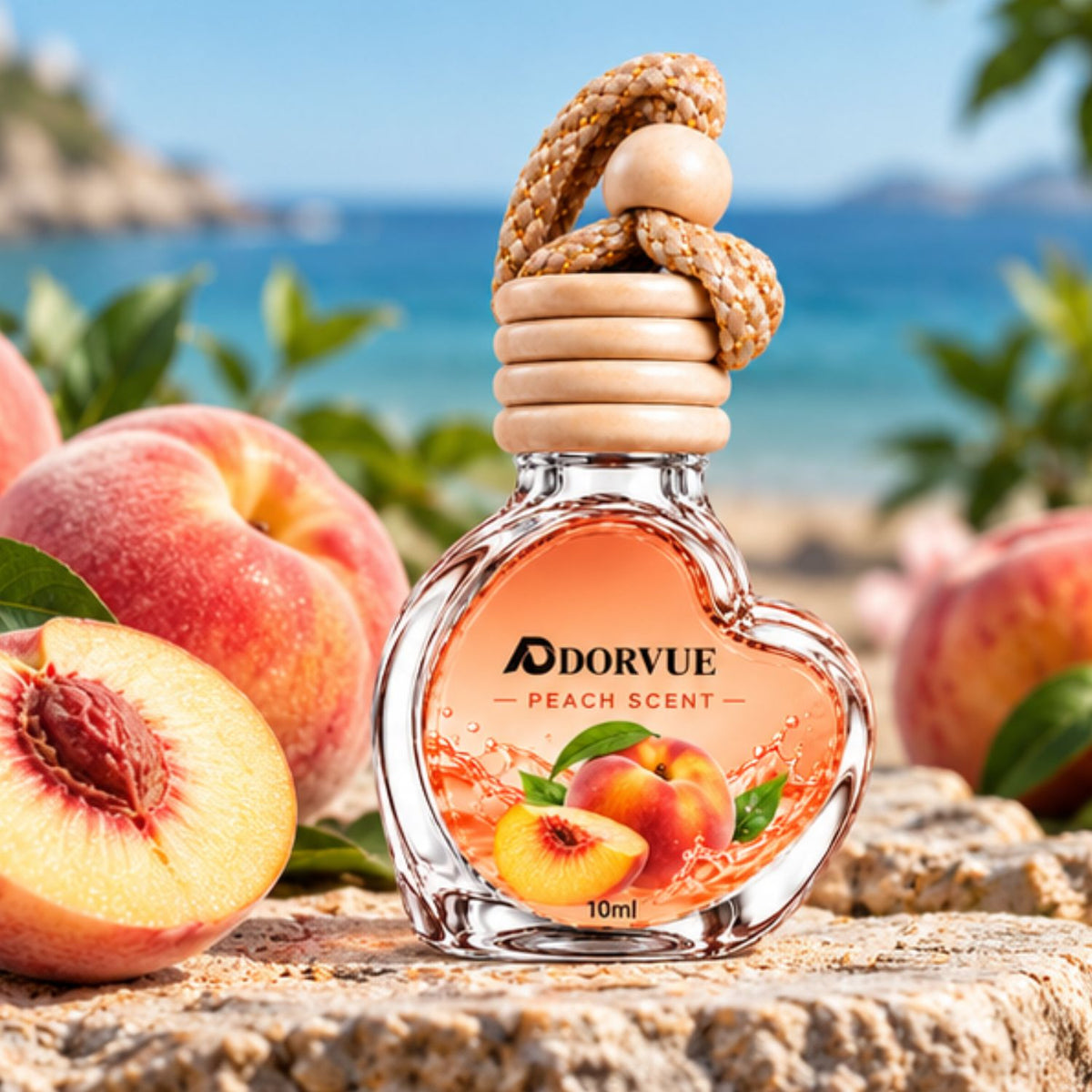Peach Automatic Air Car Freshener 10ml