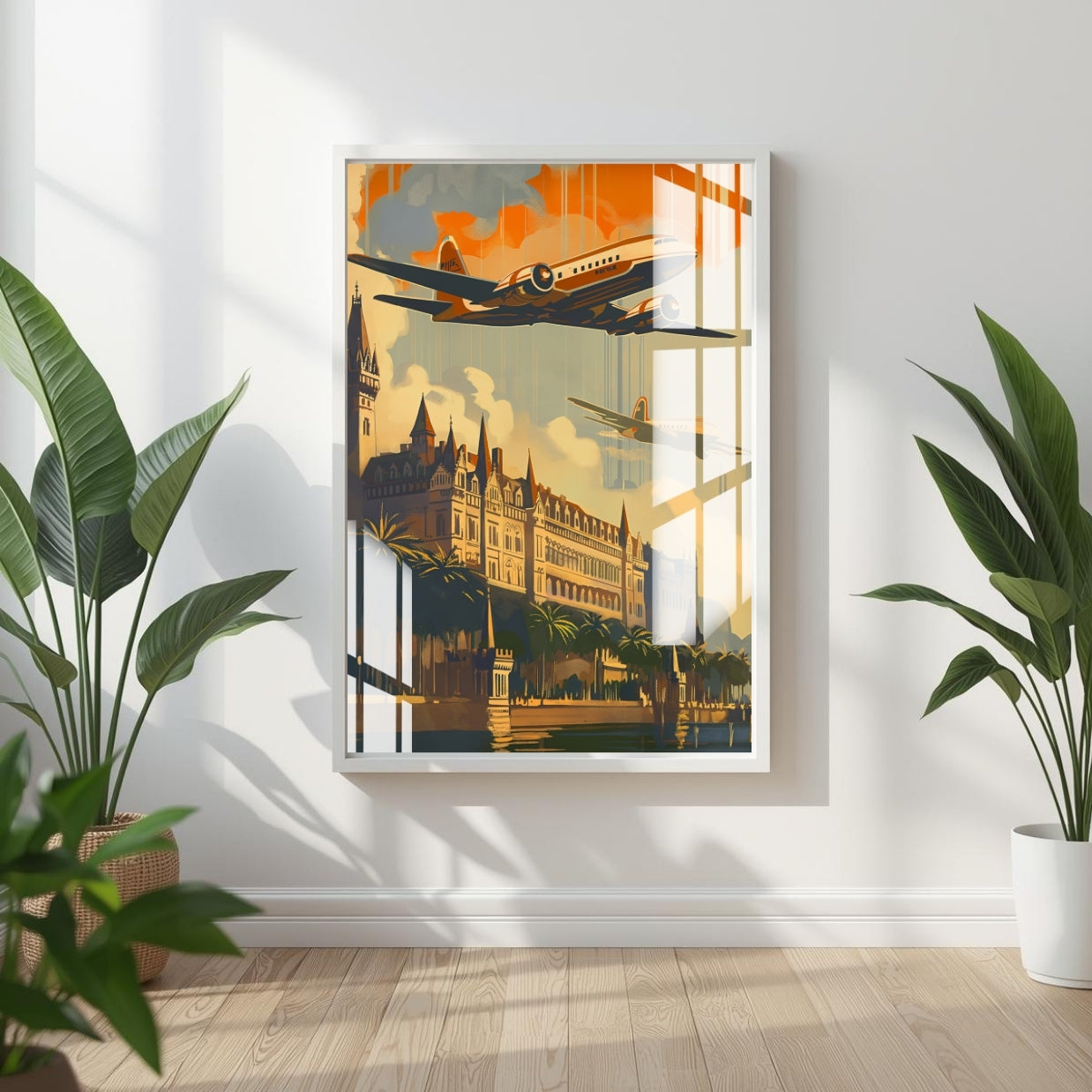 Golden Age Takeoff Metal Print With or Without Frame Wall Art
