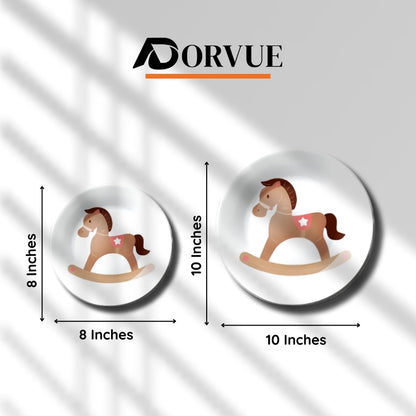 Unicorn Nursery and Kids Room Decorative Wall Plate