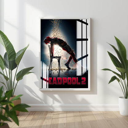 Breaking Hero Metal Print With or Without Frame Wall Art