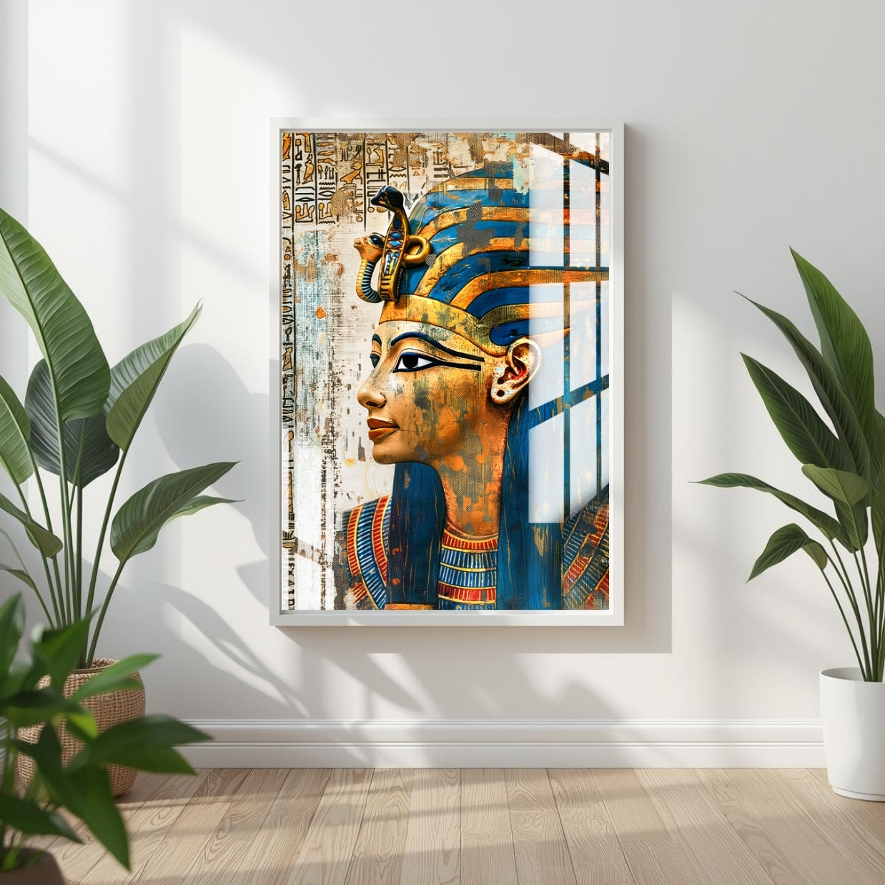 Queen of the Nile Metal Print With or Without Frame Wall Art
