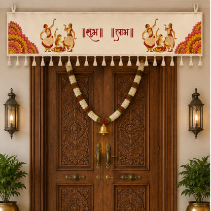 Shubh Labh Toran for Main Door Entrance, Pooja Mandir & Housewarming Gift