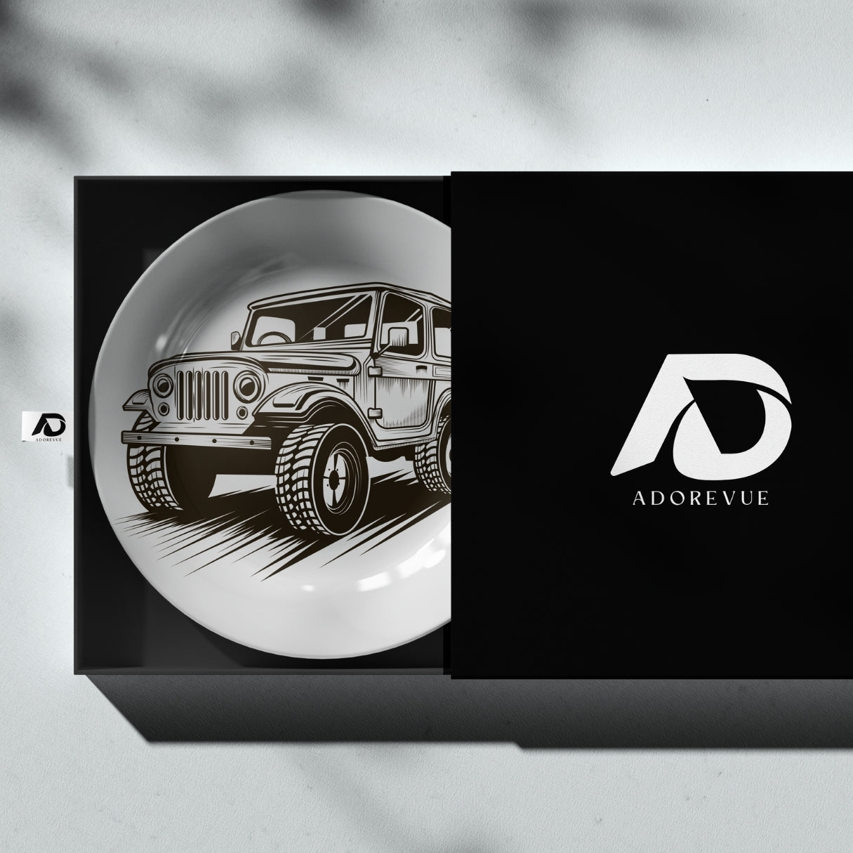 Rugged Adventure Jeep Decorative Wall Plate