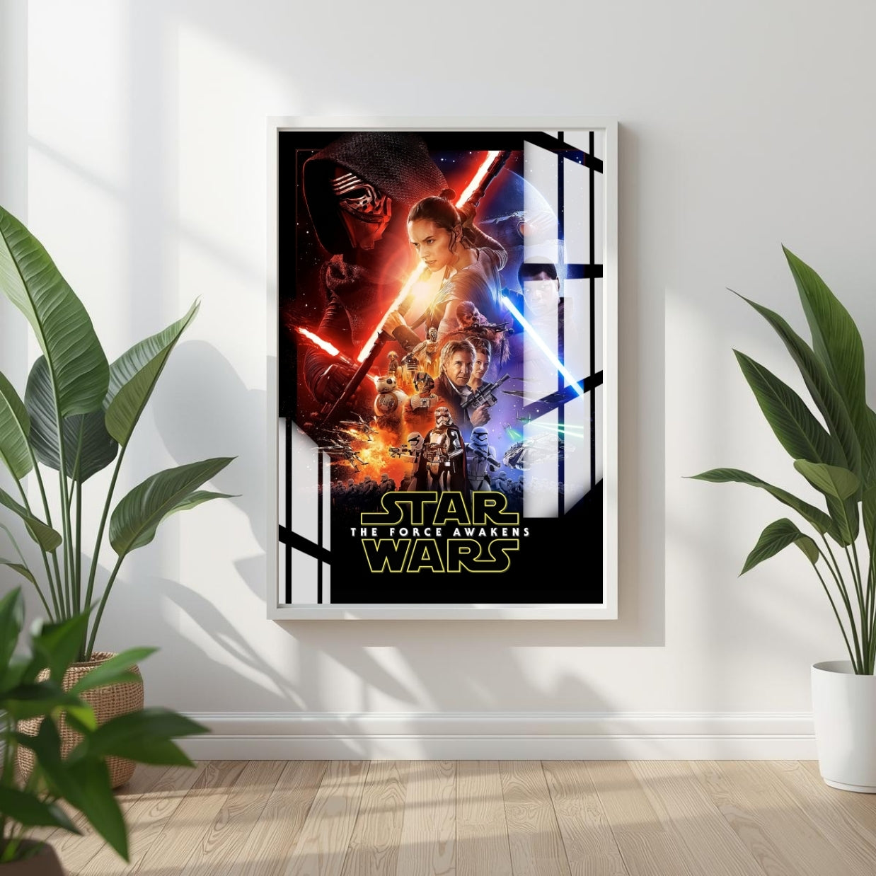 Star Wars Galactic Legends Metal Print With or Without Frame Wall Art