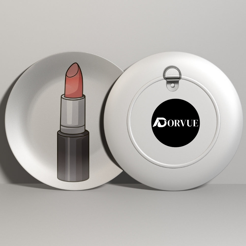Lipstick Art For Makeup Lover Vanity Decor Ceramic Wall Plate