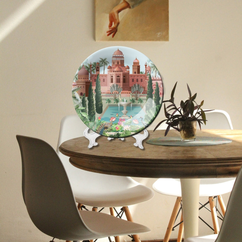 Whispers of Royalty Ceramic Wall Plate