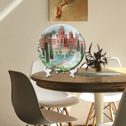 Whispers of Royalty Ceramic Wall Plate