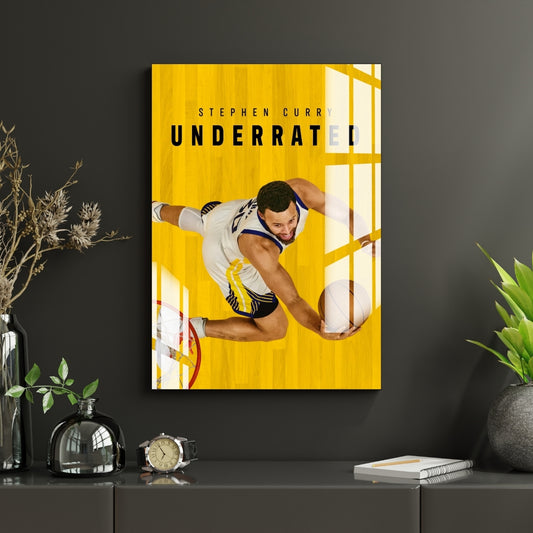 Underrated Legend Stephen Metal Print With or Without Frame Wall Art