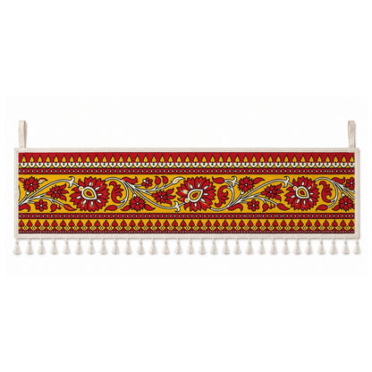 Indian Art Floral Toran for Main Door Entrance, Pooja Mandir & Housewarming Gift
