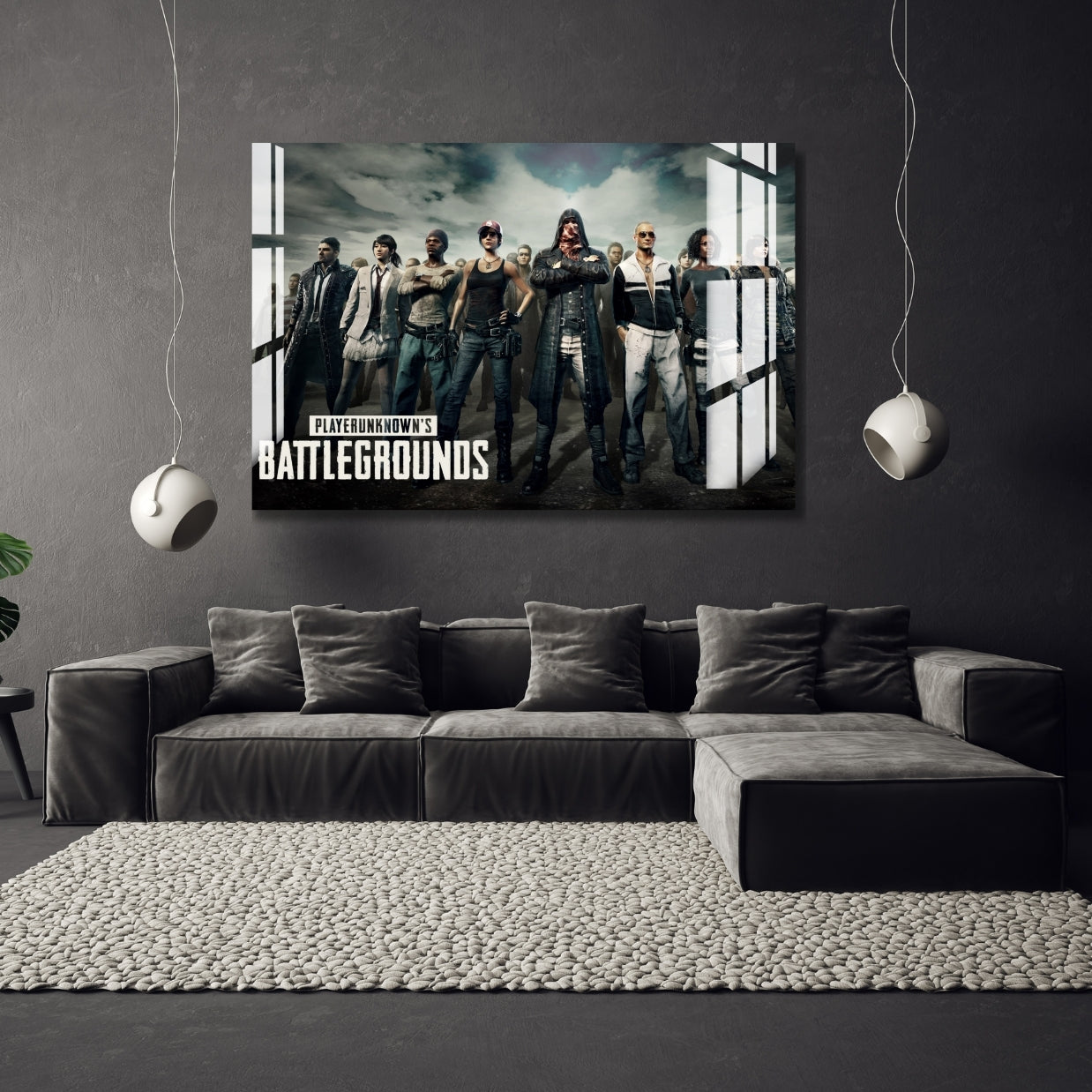 Battleground Warriors Metal Print With or Without Frame Wall Art