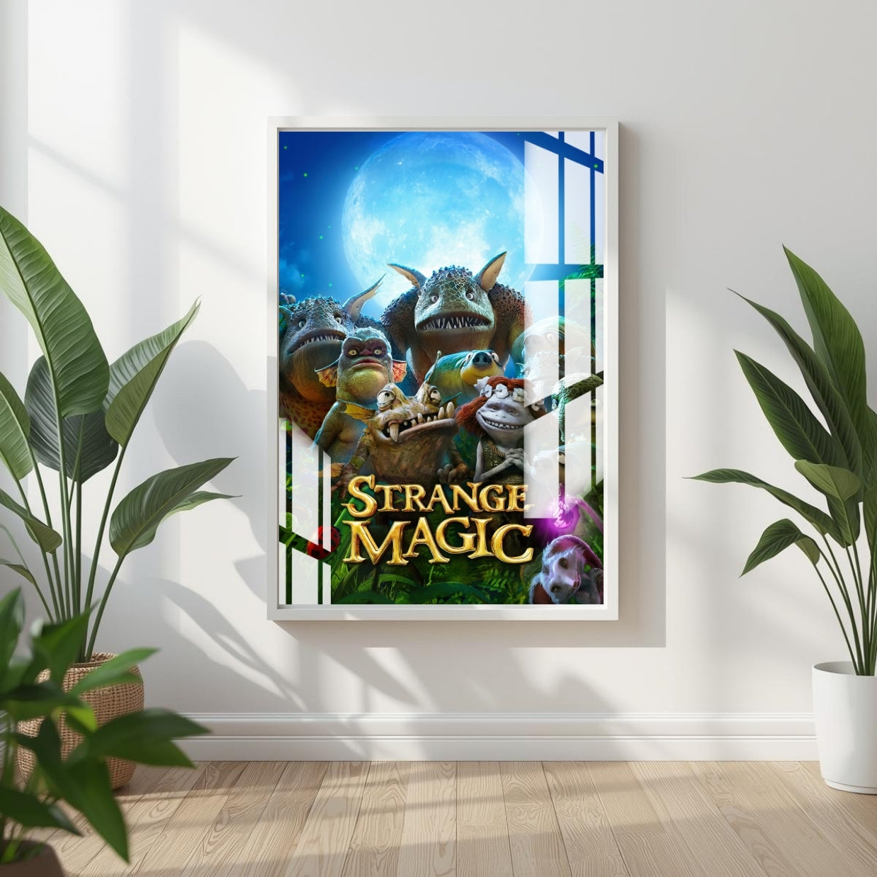 Realm of Strange Magic Metal Print With or Without Frame Wall Art