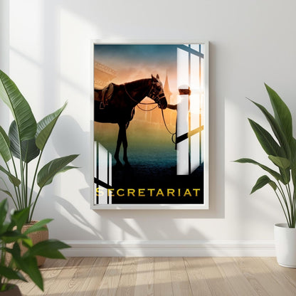 Secretariat Metal Print With or Without Frame Wall Art
