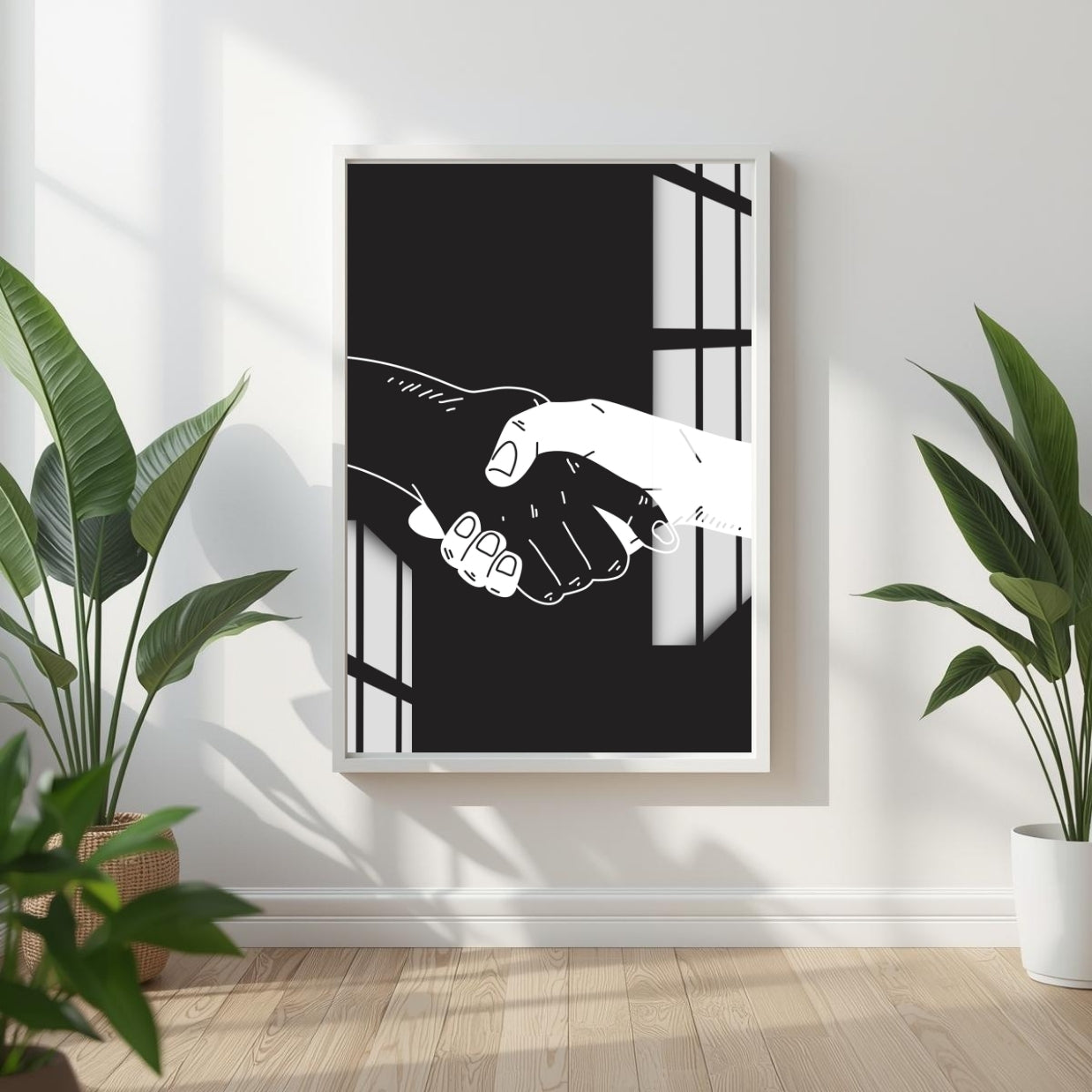 Unspoken Bond Metal Print With or Without Frame Wall Art