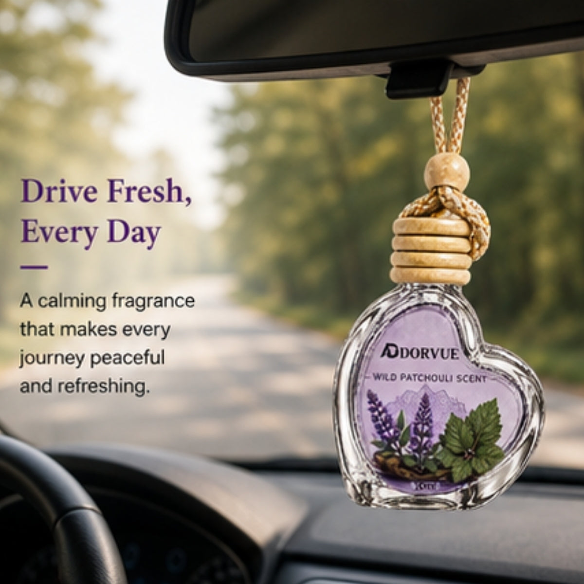 Wild Patchouli Automatic Air Car Freshener 10ml