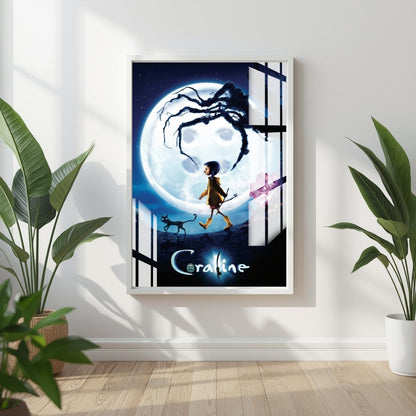 Into the Other World Coraline Metal Print With or Without Frame Wall Art