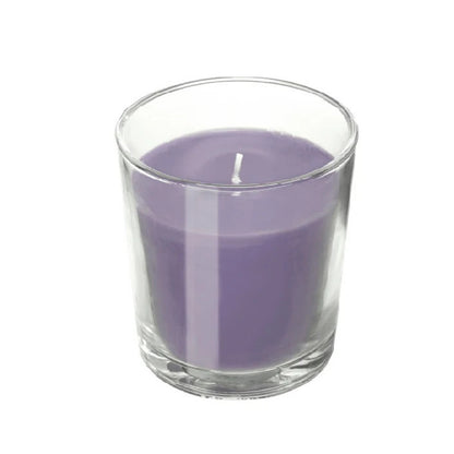 Set of 4, 100% Soy Wax Handcrafted Glass Jar Mini Candles