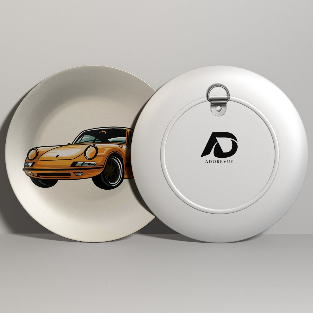 Porsche Sketch Art Decorative Wall Plate