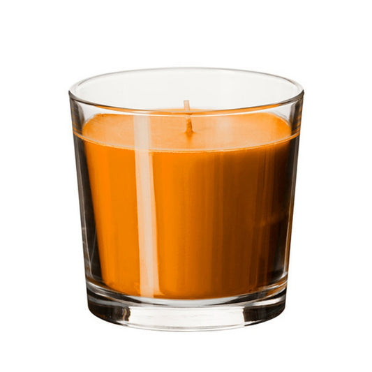 Set of 4, 100% Soy Wax Handcrafted Glass Jar Mini Candles