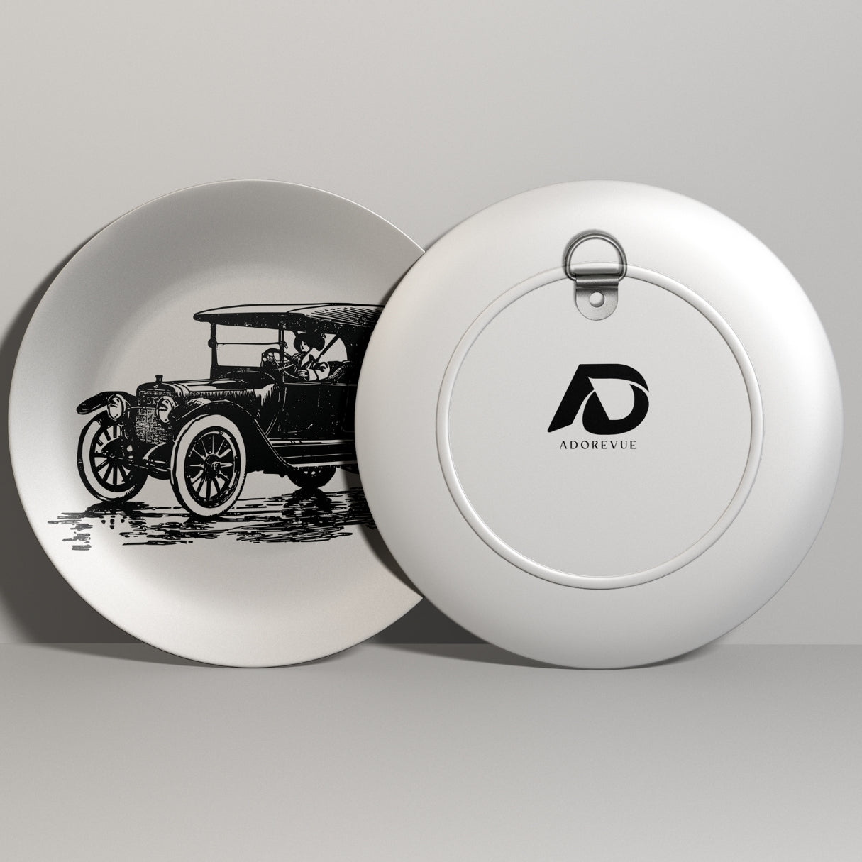 Vintage Car Ceramic Exclusive Wall Plate