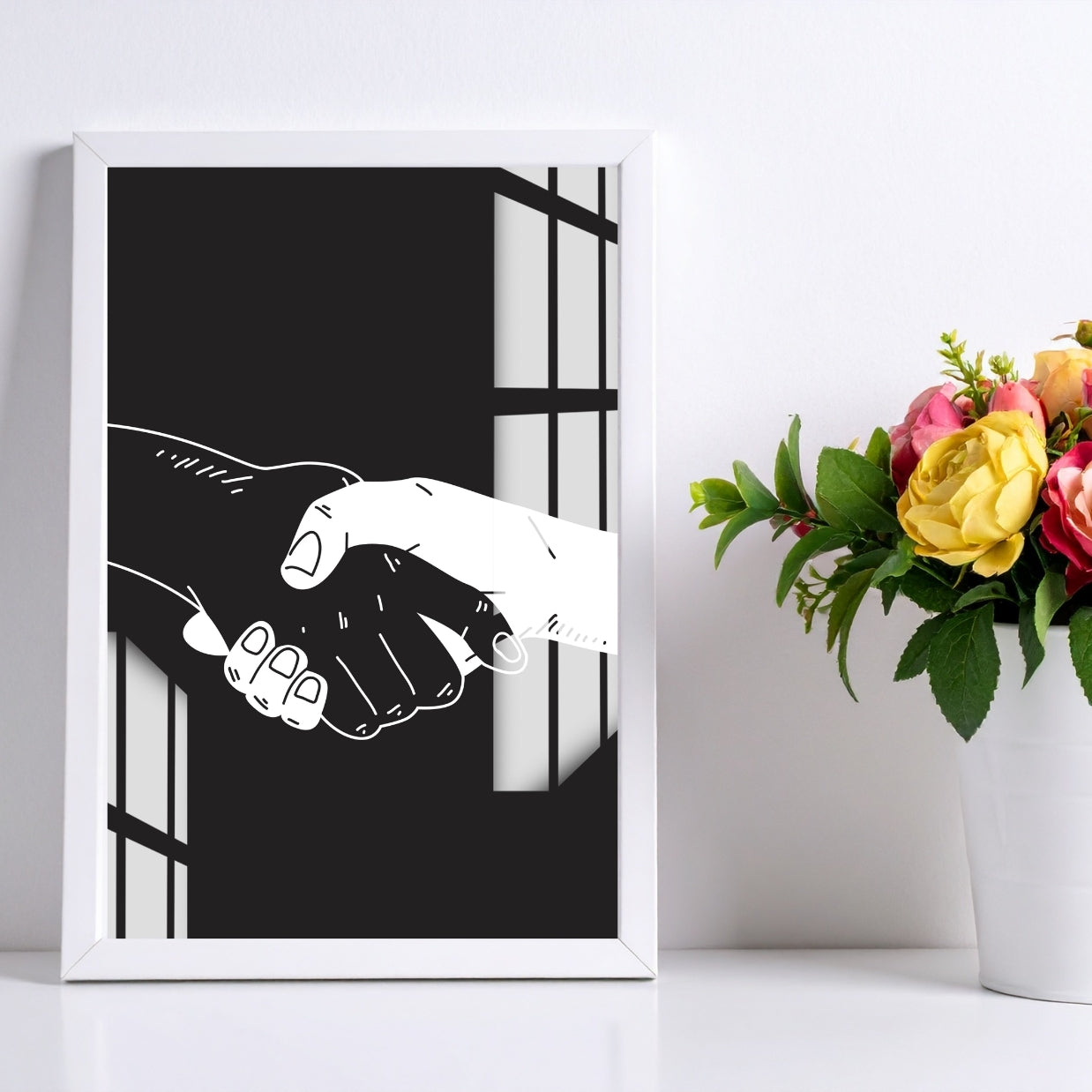 Unspoken Bond Metal Print With or Without Frame Wall Art