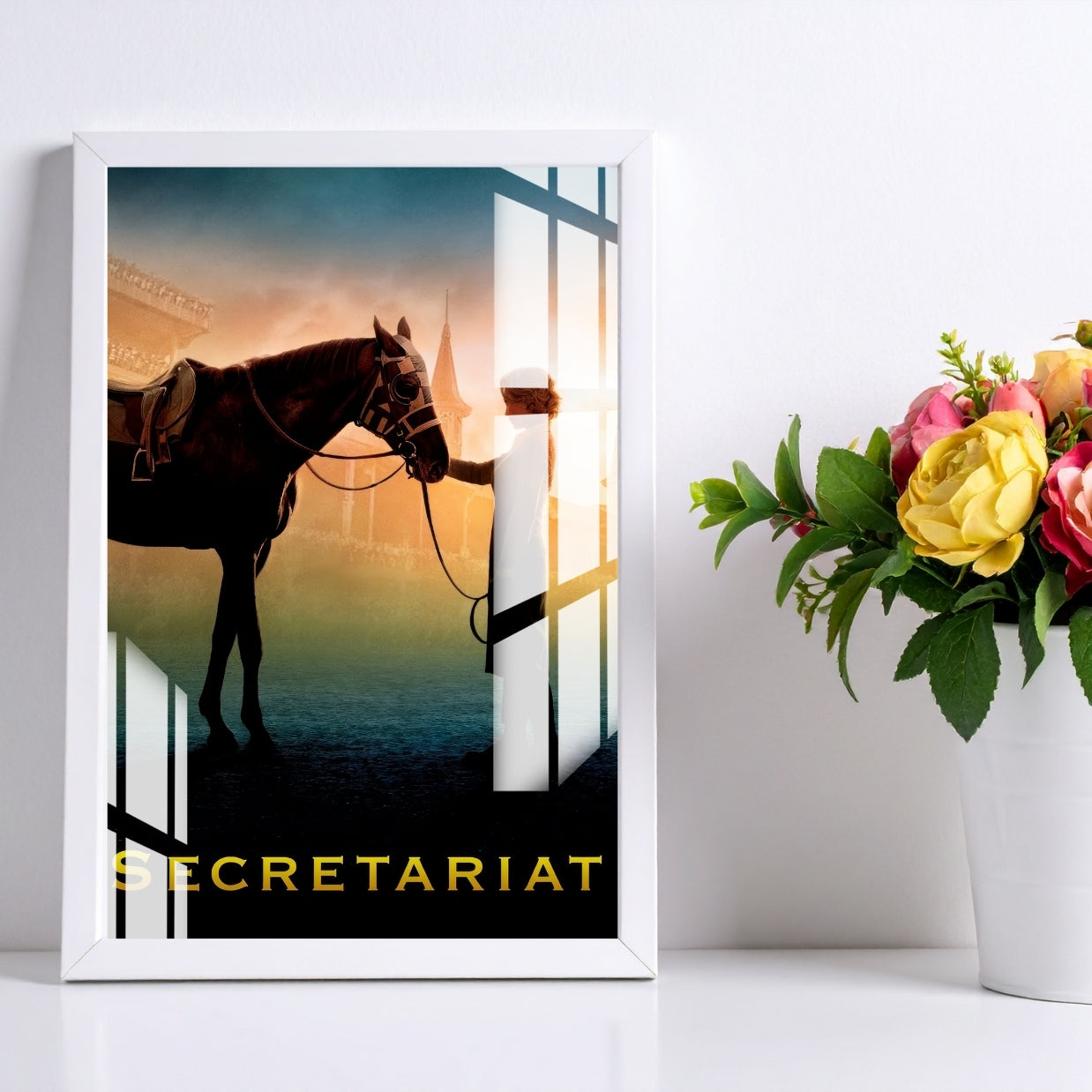 Secretariat Metal Print With or Without Frame Wall Art