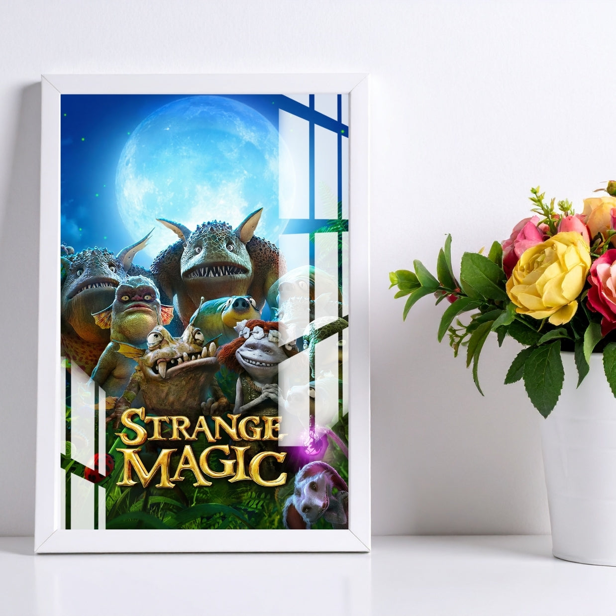 Realm of Strange Magic Metal Print With or Without Frame Wall Art