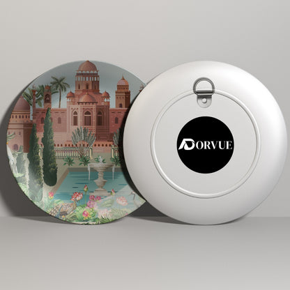 Whispers of Royalty Ceramic Wall Plate