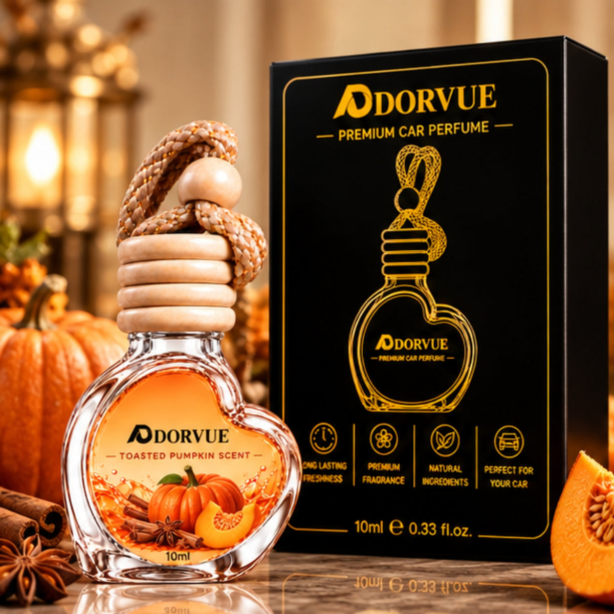 Toasted Pumpkin Automatic Air Car Freshener 10ml