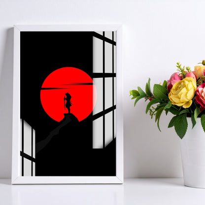 Shadow of the Rising Sun Metal Print With or Without Frame Wall Art