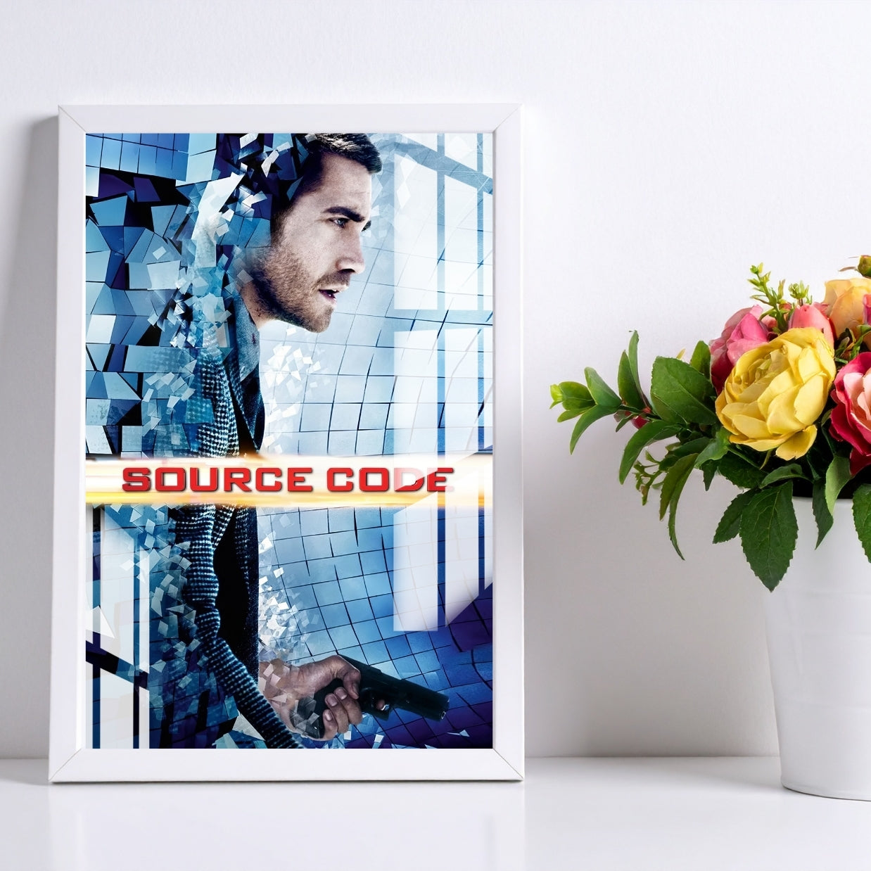Source Code Mind Metal Print With or Without Frame Wall Art