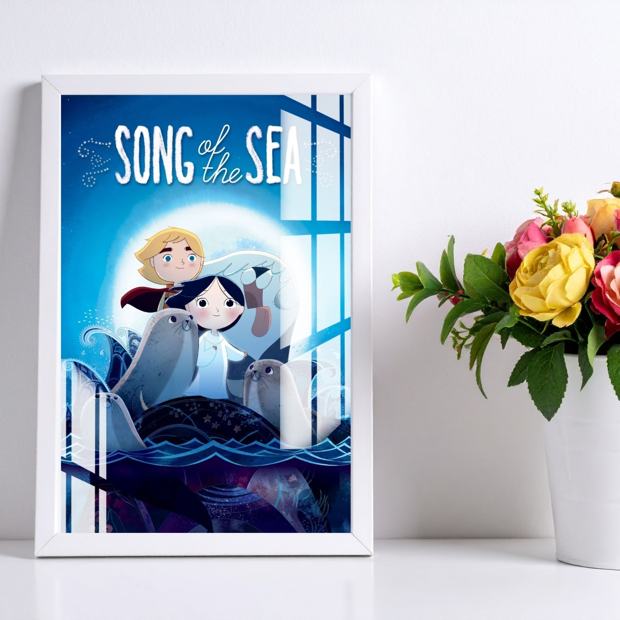 Song of the Sea Dreams Metal Print With or Without Frame Wall Art