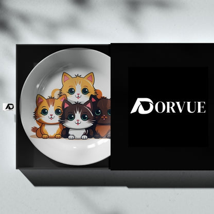 Tiny Paws Decorative Ceramic Wall Plate